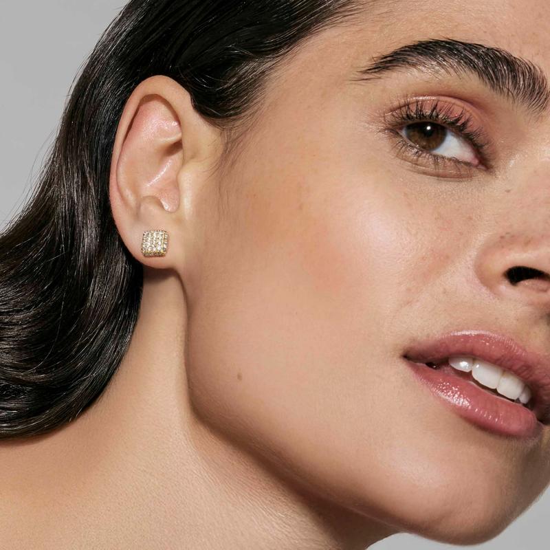 Nomination Enigmatic Shine Sterling Silver Stud Earrings