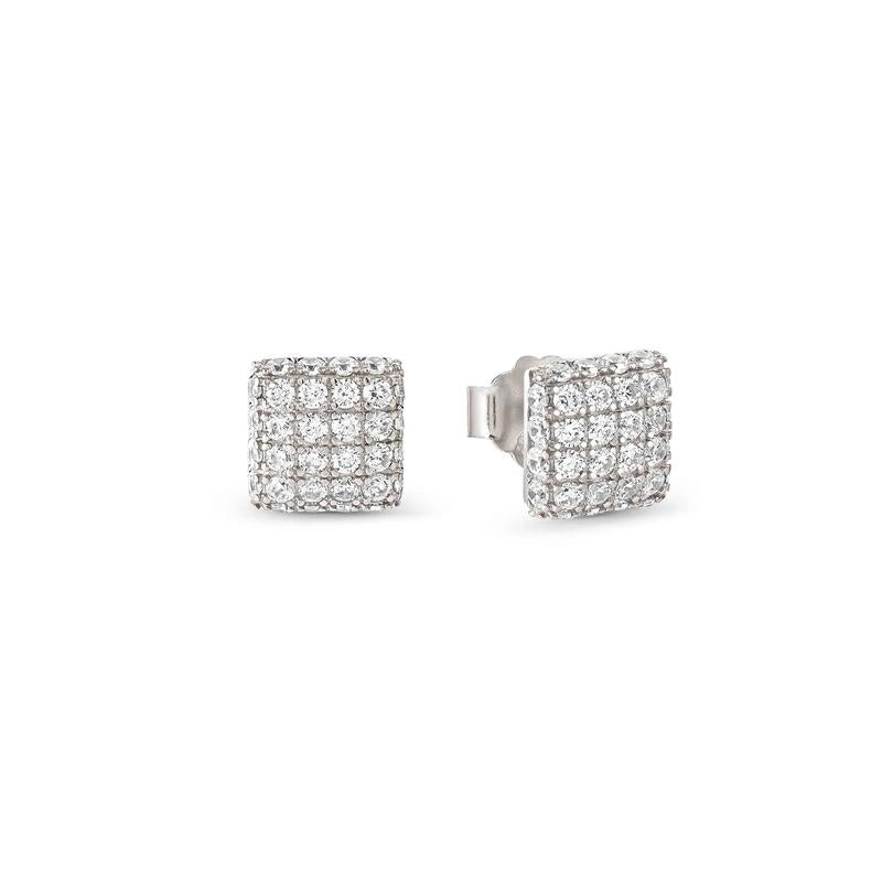 Nomination Enigmatic Shine Sterling Silver Stud Earrings