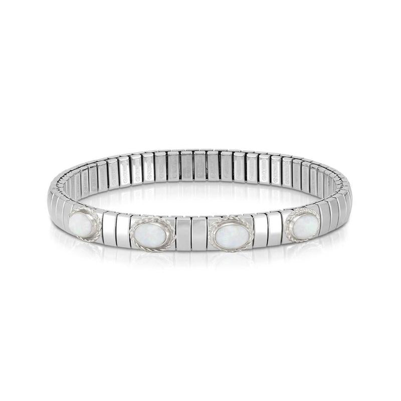 Nomination 043421/013 Extension White Opals Bracelet