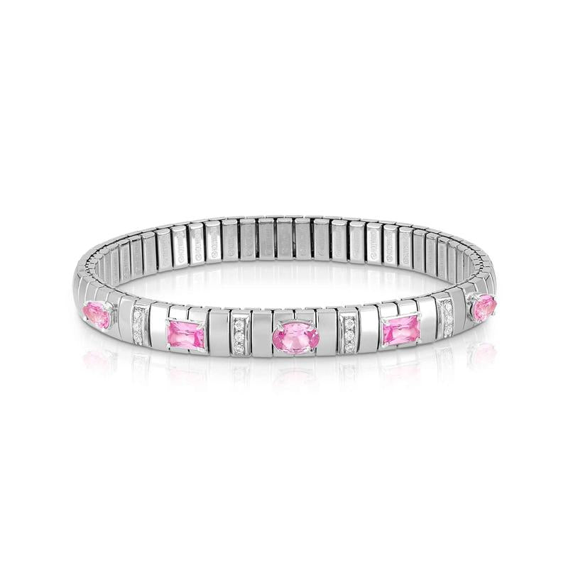 Nomination Extension Bracelet with Pink Cubic Zirconia