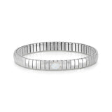 Nomination Extension Stretch Bracelet, Opal Stone, Stainless Steel