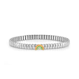 Nomination Extension Stretch Bracelet, Rainbow, Cubic Zirconia, Stainless Steel