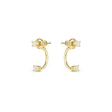 Nomination Fashion Era Earrings with Cubic Zirconia, PVD Yellow Gold