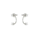 Nomination Fashion Era Earrings with Cubic Zirconia, Sterling Silver