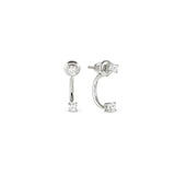 Nomination Fashion Era Earrings with Cubic Zirconia, Sterling Silver