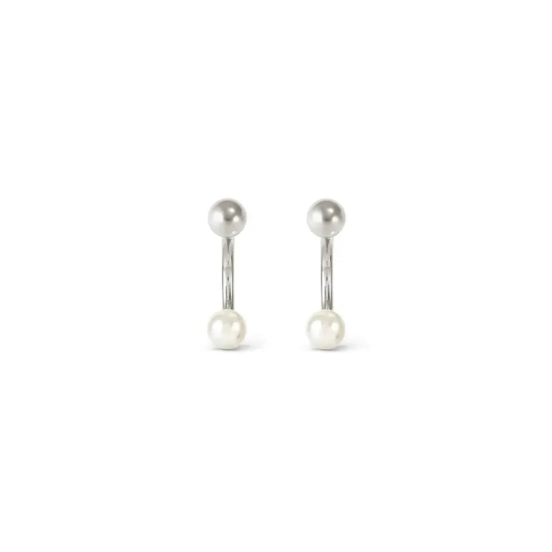 Nomination Fashion Era Earrings with Pearl, Sterling Silver