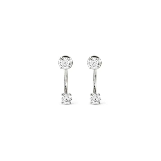 Nomination Fashion Era Large Earrings with Cubic Zirconia, Sterling Silver