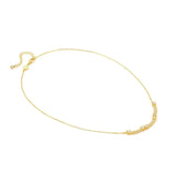 Nomination Fashion Era Necklace with 3 Bar & Cubic Zirconia, PVD Yellow Gold