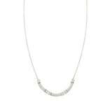 Nomination Fashion Era Necklace with 3 Bar & Cubic Zirconia, Sterling Silver