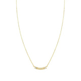 Nomination Fashion Era Necklace with Bar & Cubic Zirconia, PVD Yellow Gold