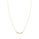 Nomination Fashion Era Necklace with Bar, PVD Yellow Gold