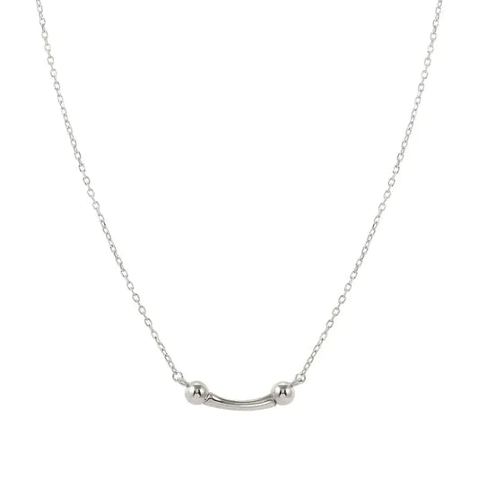 Nomination Fashion Era Necklace with Bar, Sterling Silver