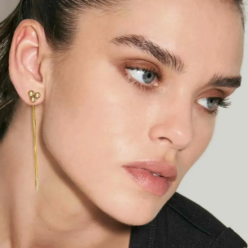 Nomination Fashion Era Pull-Through Earrings, PVD Yellow Gold