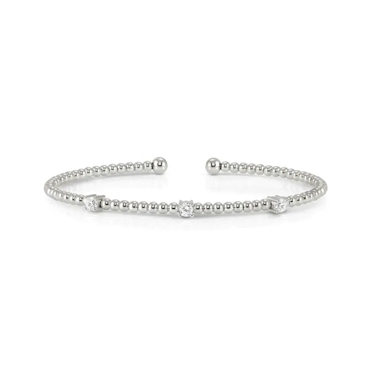 Nomination Fashion Era Semi-Grid Bracelet with Cubic Zirconia, Sterling Silver