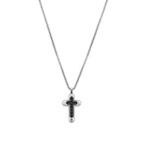 Nomination Gentleman Stone Set Cross Necklace