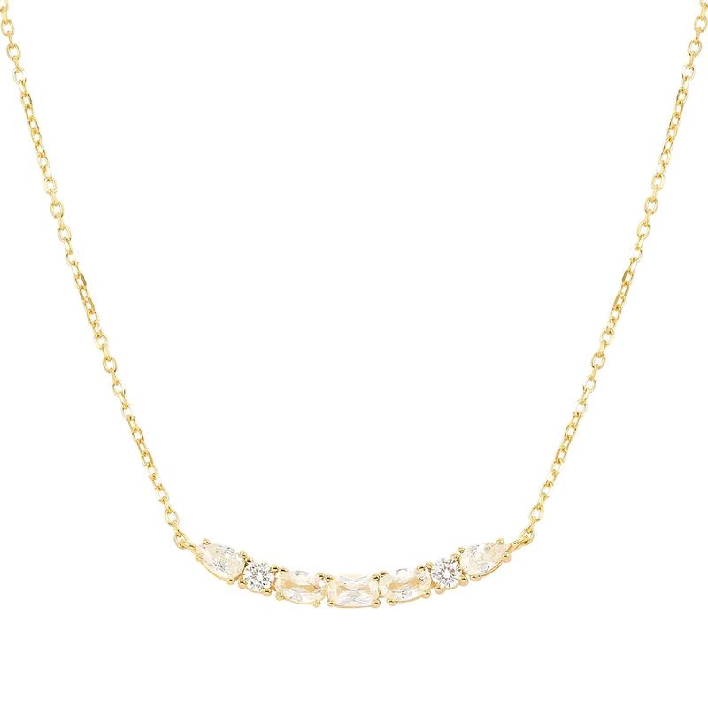 Nomination Gold Colour Wave Aurora Elegant Necklace