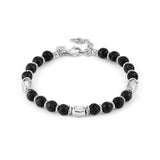 Nomination Instinct Bracelet, Lava Stone, Stainless Steel