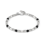 Nomination Instinct Bracelet, Lava Stone, Stainless Steel