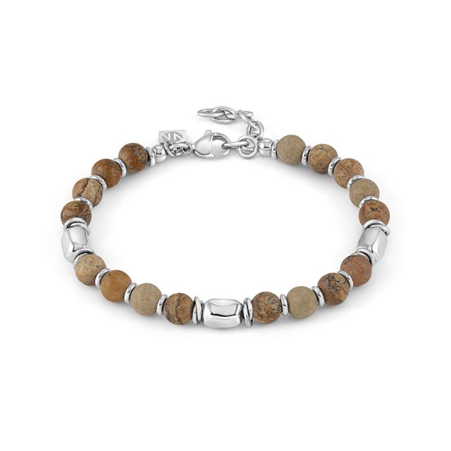 Nomination Instinct Bracelet, Paesine Stone, Stainless Steel