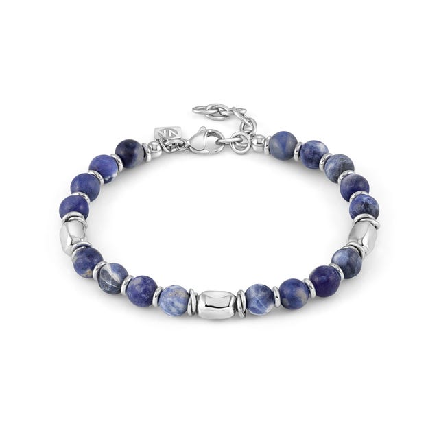 Nomination Instinct Bracelet, Sodalite Stone, Stainless Steel