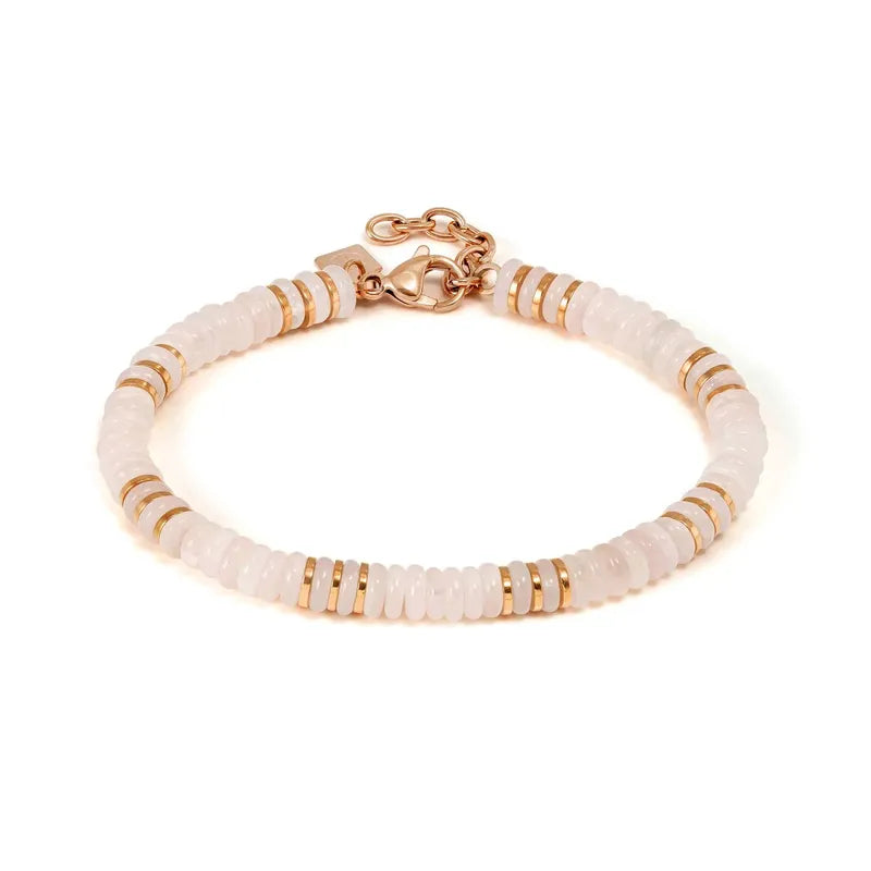 Nomination Instinctstyle Infinity Bracelet, Pink Coloured Stones