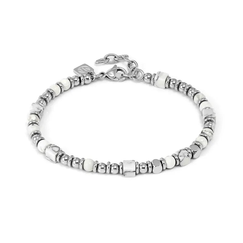 Nomination Instinctstyle Infinity Bracelet, White Stones