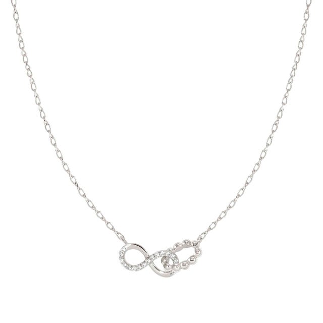 Nomination LOVECLOUD NECKLACE, INFINITY SYMBOL WITH STONES