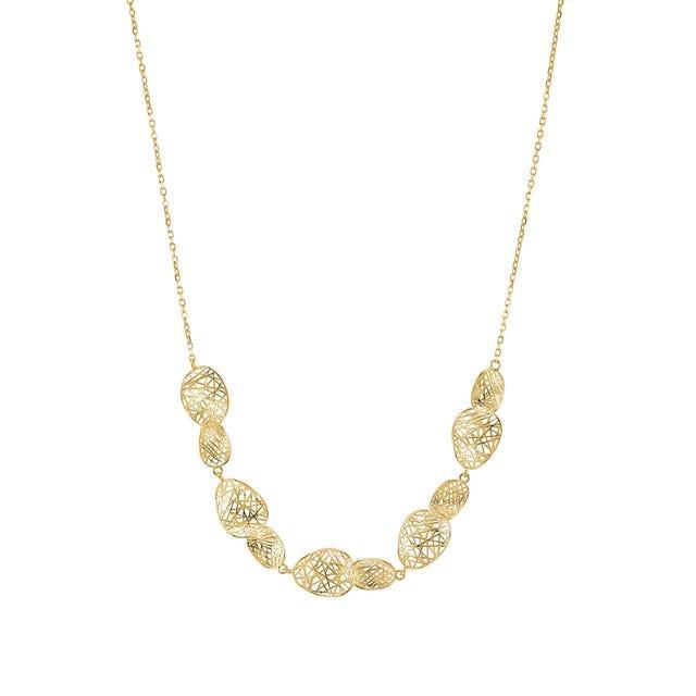 Nomination Leaf of Light Necklace Central Bib Ovals