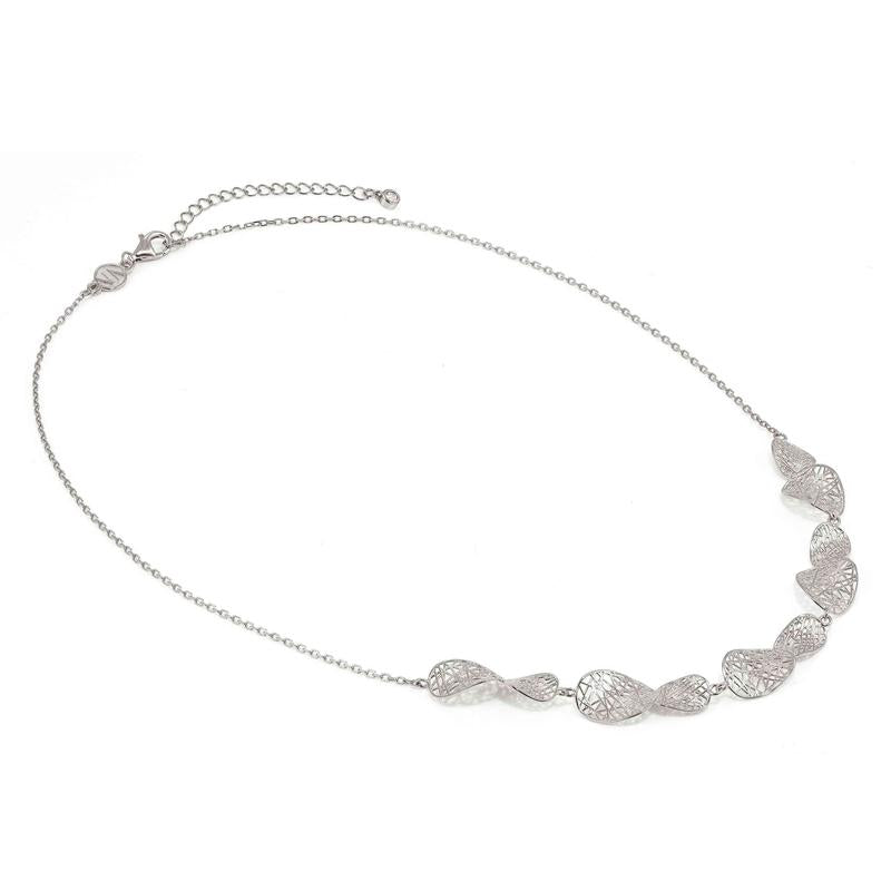 Nomination Leaf of Light Necklace, Central Bib with Ovals
