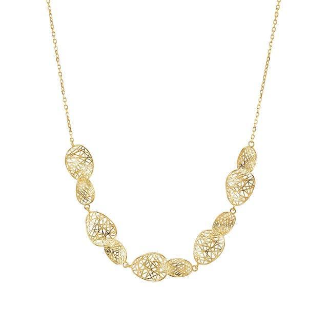 Nomination Leaf of Light Necklace Central Bib Ovals