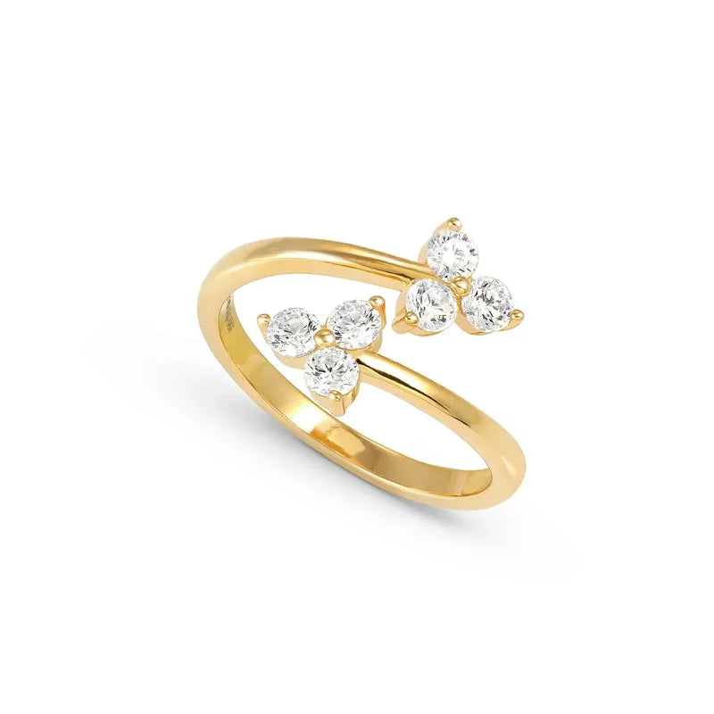 Nomination Life Bouquet Gold Hug Ring
