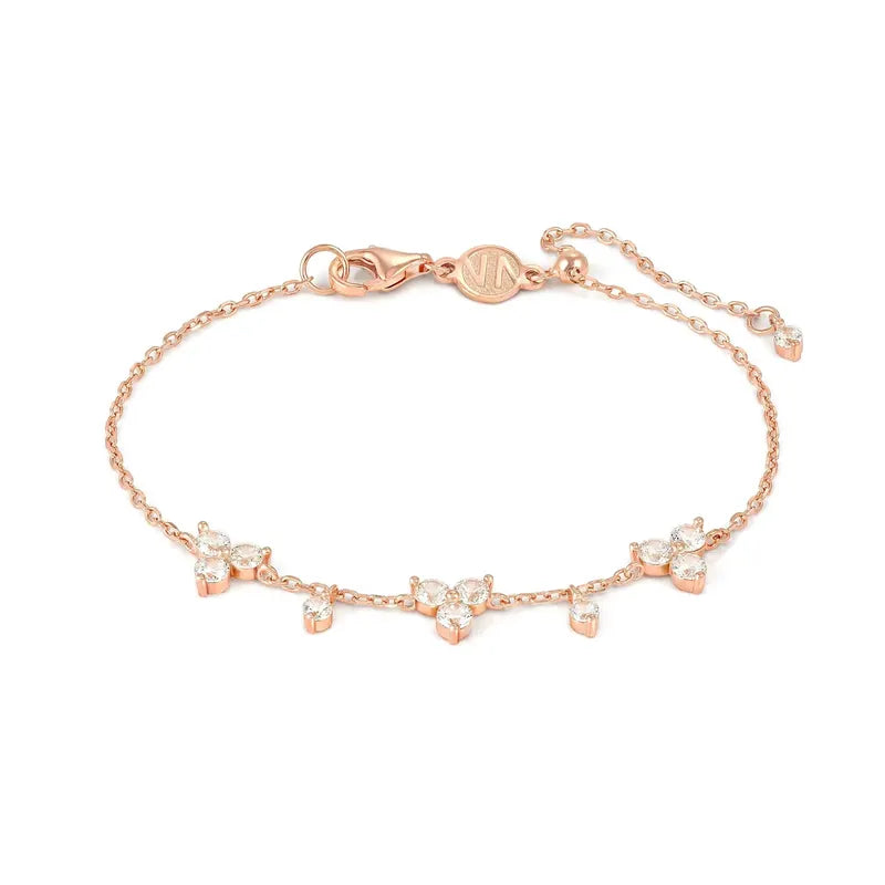 Nomination Life Bouquet Rose Gold Bracelet with Cubic Zirconia