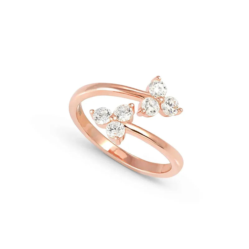 Nomination Life Bouquet Rose Gold Hug Ring