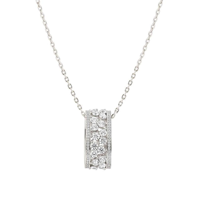 Nomination Life Bouquet Silver Cubic Zirconia Necklace