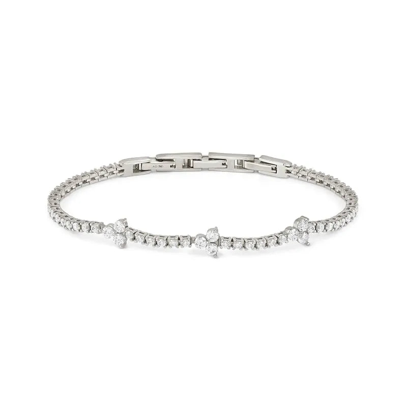 Nomination Life Bouquet Silver Tennis Bracelet