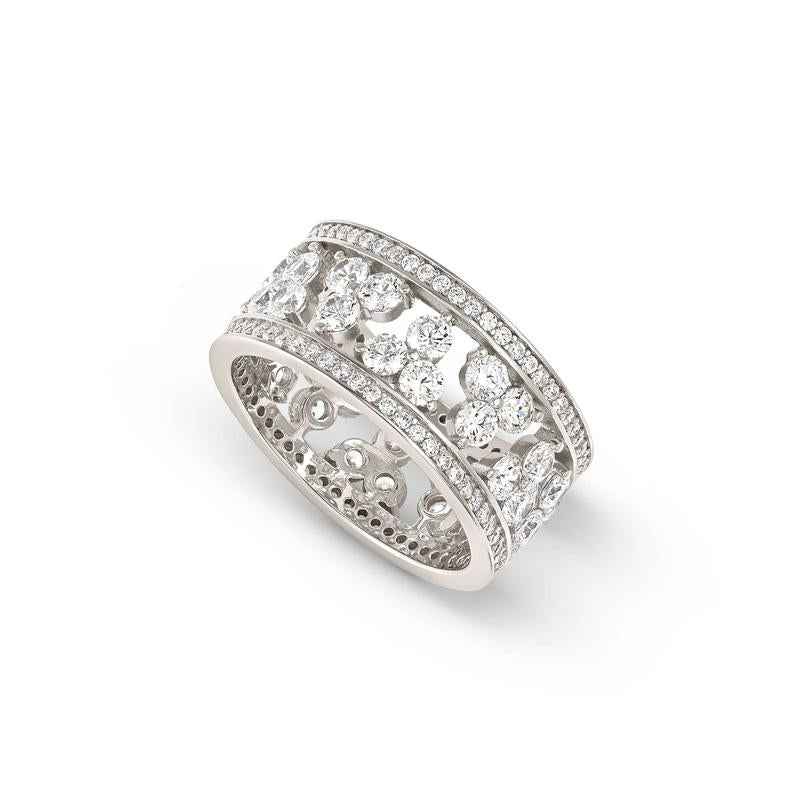Nomination Life Bouquet Sterling Silver Band Ring