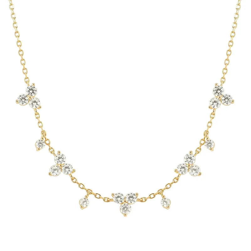 Nomination Life Bouquet Yellow Gold Necklace