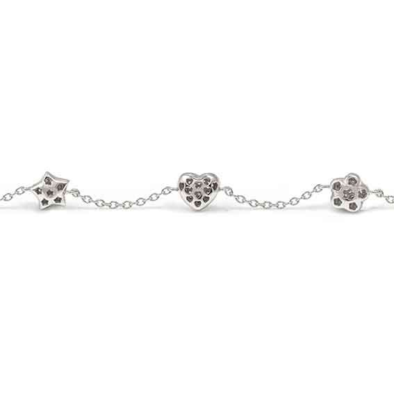 Nomination Life Poetry Silver Bracelet White CZ