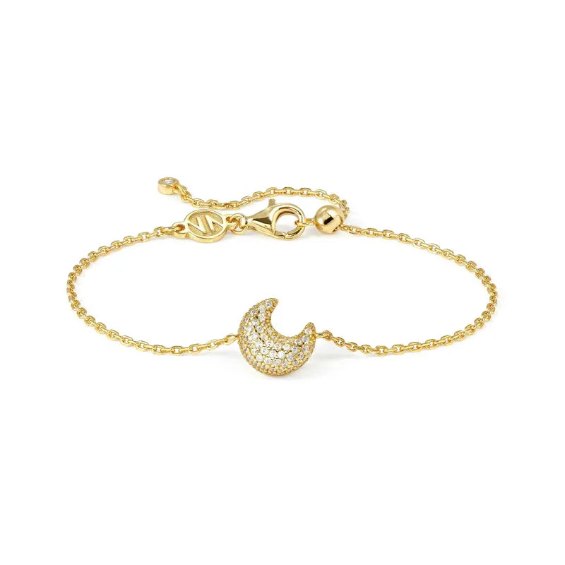 Nomination LifePoetry Gold Bracelet with Rounded Moon