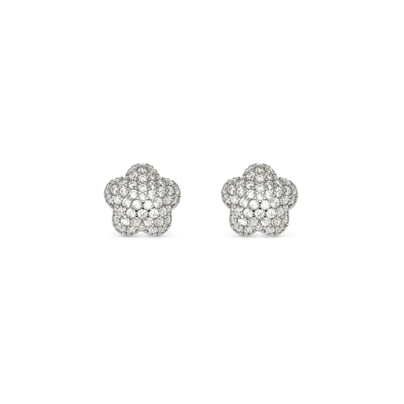 Nomination LifePoetry Silver Earrings with Rounded Flower