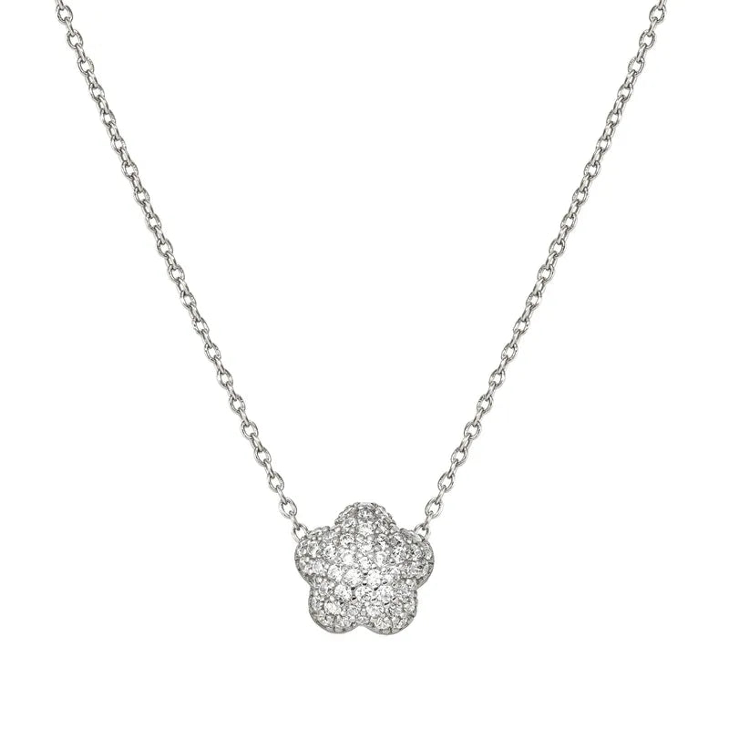 Nomination LifePoetry Silver Necklace with Rounded Flower