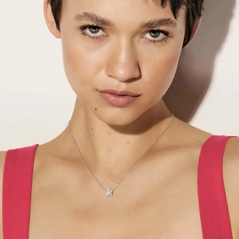 Nomination LifePoetry Silver Star Necklace with Cubic Zirconia