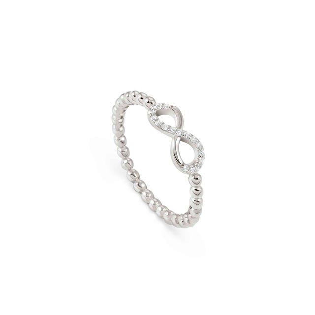 Nomination Lovecloud Ring, Infinity, Cubic Zirconia, Silver