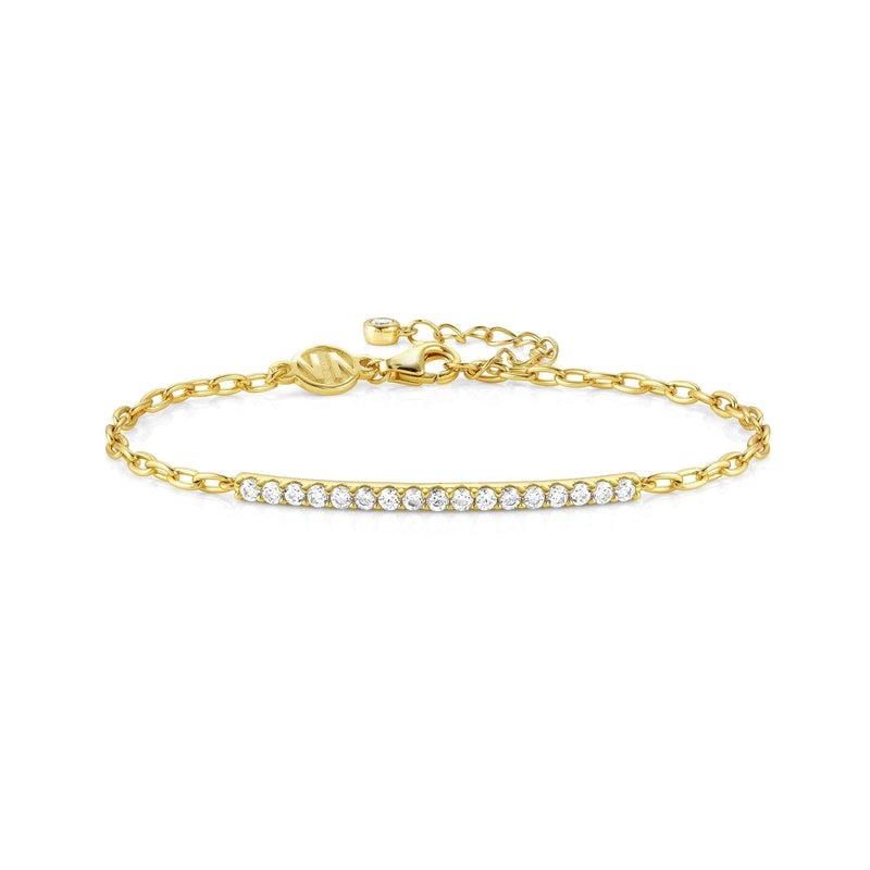 Nomination Lovelight Bracelet, Cubic Zirconia, 18K Gold