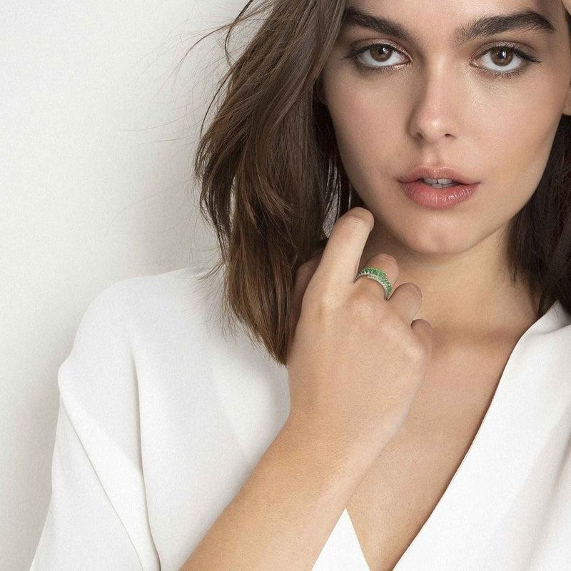 Nomination Lovelight Ring, Green