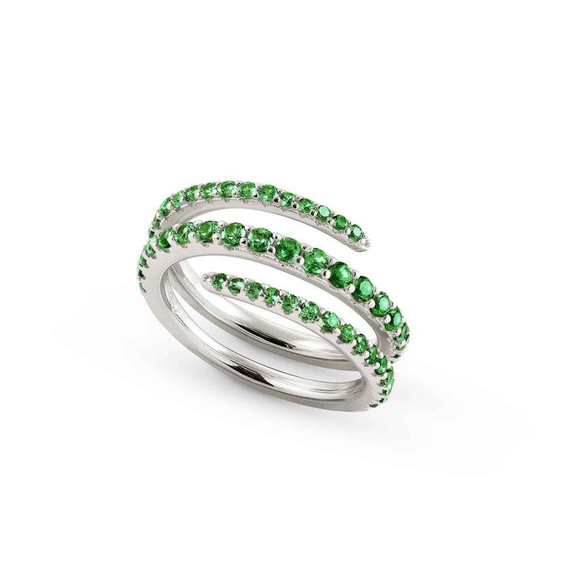 Nomination Lovelight Ring, Green