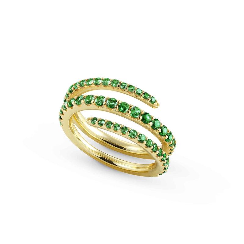 Nomination Lovelight Ring, Green
