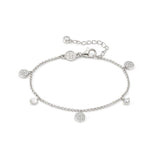 Nomination Lucentissima Bracelet, Circle, Cubic Zirconia, Silver