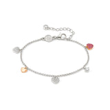 Nomination Lucentissima Bracelet, Mixed Cubic Zirconia, Silver