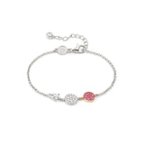 Nomination Lucentissima Circle Bracelet, Pear-Shape & Stone PavÃ©